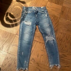 Moussy vintage denim blue Jean in size 24